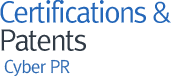 Certifications & Patents Cyber ​​PR